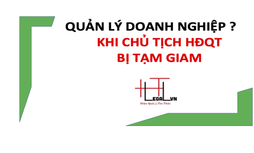 (HT) Chủ tịch Hội đồng quản trị bị tạm giam hoặc đang chấp hành hình phạt tù thì ai quản lý doanh nghiệp ? (Công ty Luật tại quận Tân Bình)